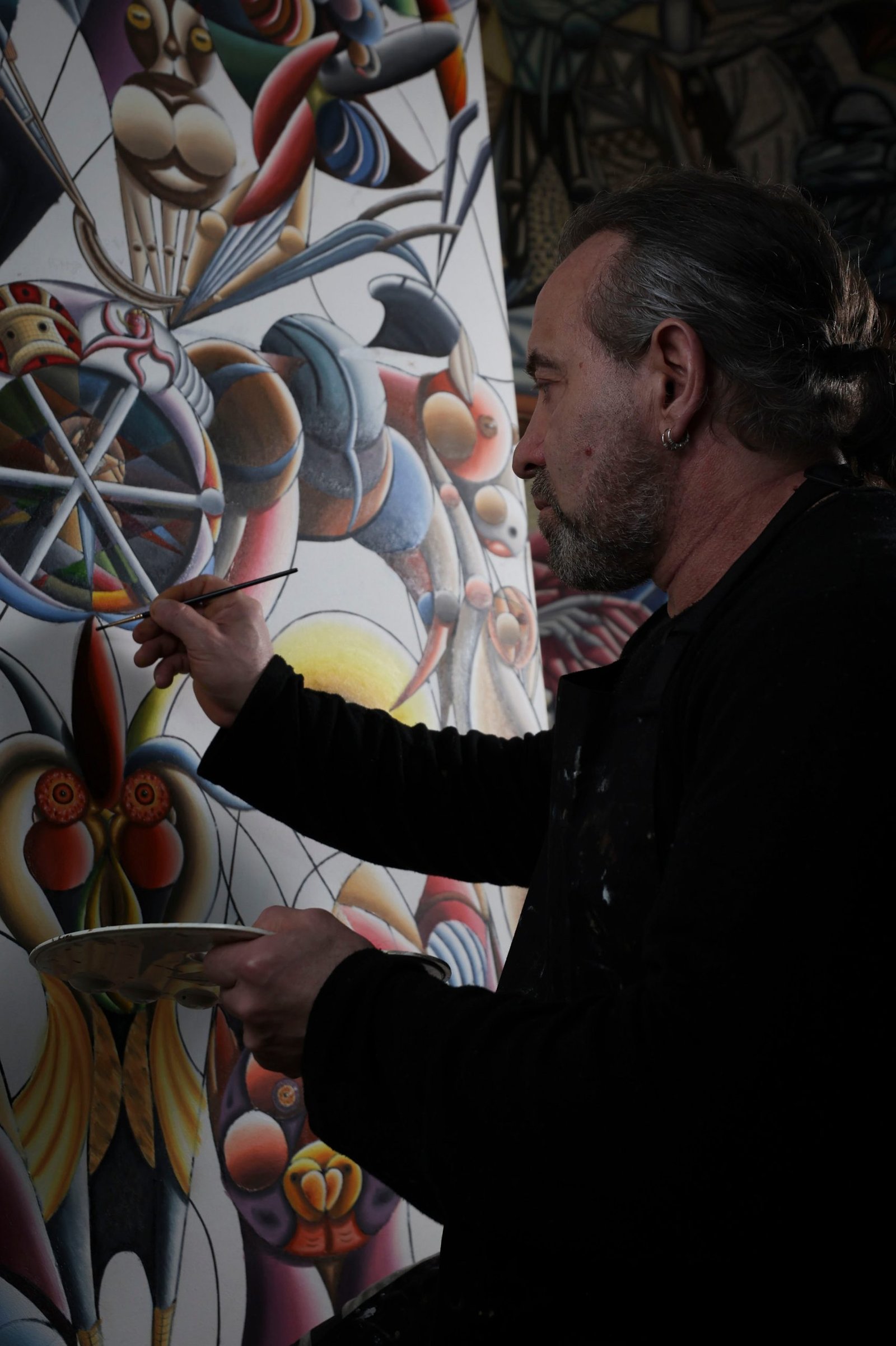 Close portrait of Vicente Alonso